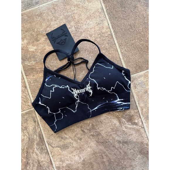 Civil Regime Thunderstruck Kelly Seamless Sports Bra Size Small - Picture 3 of 8